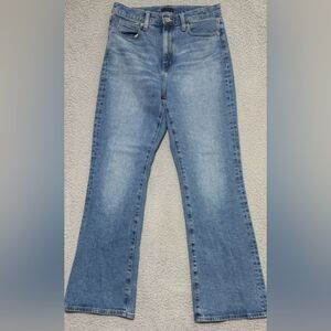 Uniqlo Kaihara Denim  Flared Slim Fit High Rise Womens Jeans